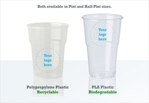 Disposable Plastic Beer Glasses