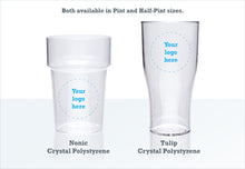 Load image into Gallery viewer, Reusable Plastic Beer Glasses
